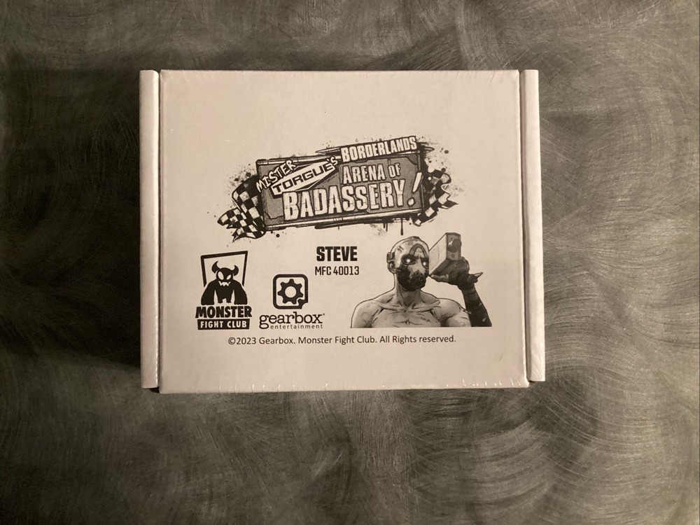 Borderlands : Mister Torgues’s Arena Of Badassery! Steve , SEALED NIB