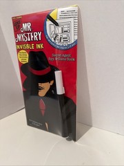 YES! KNOW Line Up Mr. Mystery Invisible Ink Children’s Game Book NEW