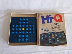 Vintage Gabriel HI Q 7120 Solitaire Peg Game 1978 Complete Favorite Travel Games