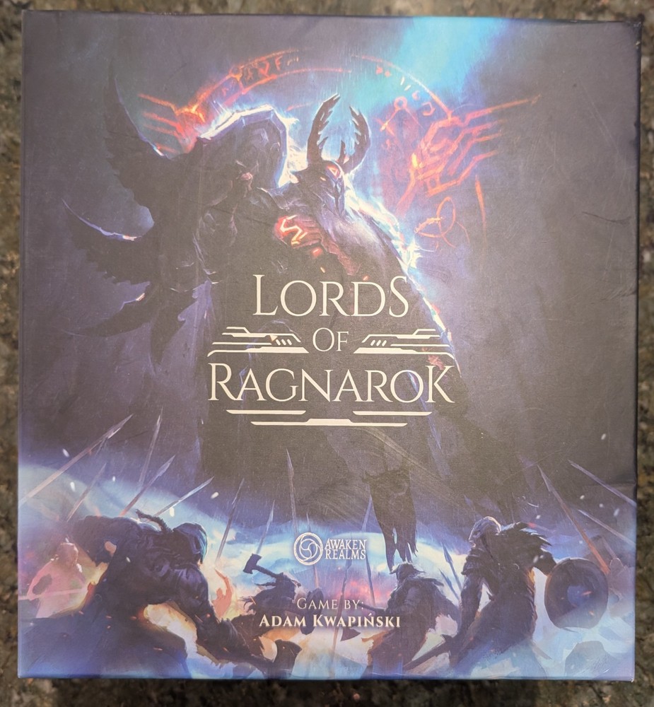 Lords of Ragnarok + Mat, Stretch goals, Terrain and Seas of Aegir.