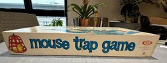 1963 Vintage Mouse Trap Board Game Complete Plastic 1960s Kids Toy Children Rare