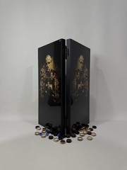 The Godfather Backgammon Board – Handmade Ash Wood & Glass Set, Luxury Gift