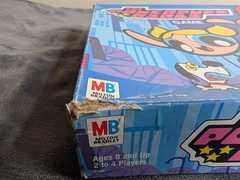 The Powerpuff Girls Saving The World Before Bedtime 2000 MB Vintage Board Game.