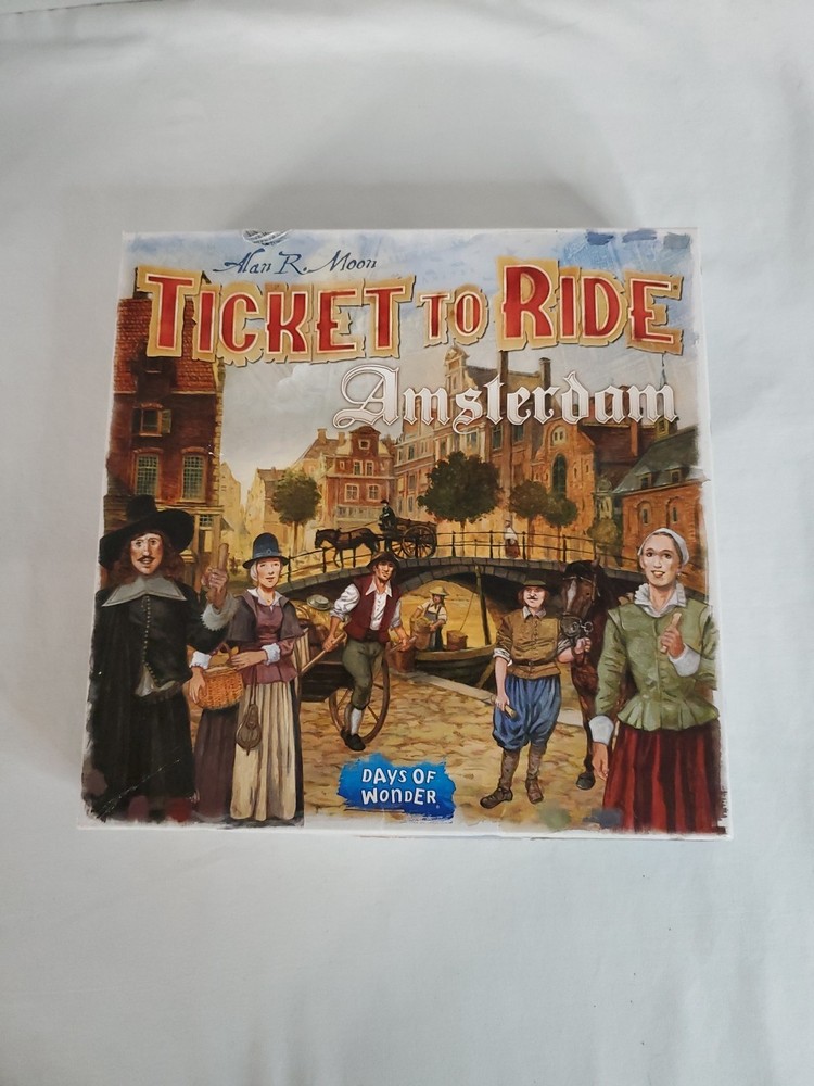 Ticket to Ride Amsterdam – Days of Wonder Complete Great Condition