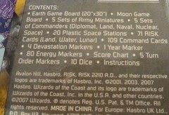 GAME: RISK 2210 A.D. – The Game of Global Domination and Beyond