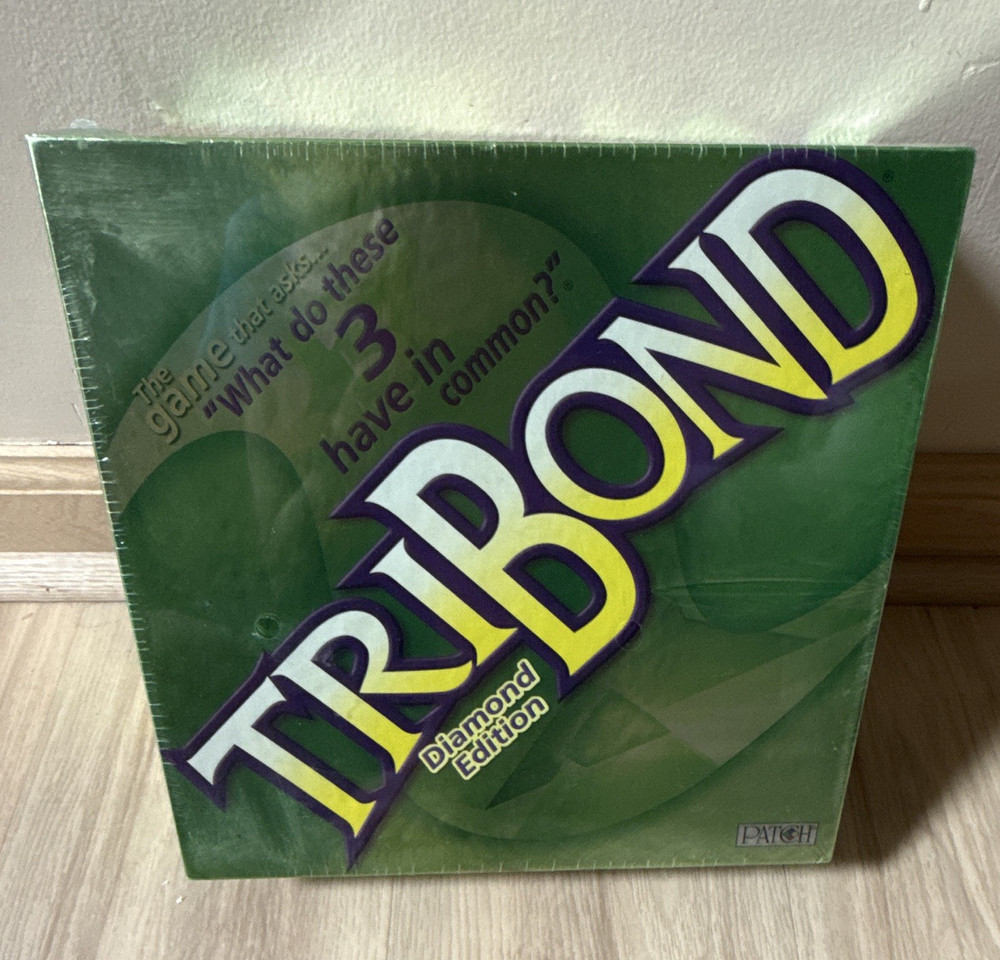 Patch TRIBOND Diamond Edition Trivia Board Game Complete, 2+ Players, Ages 12+