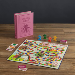Candy Land Vintage Bookshelf Edition – Classic Board Game for Kids, Ages 3+