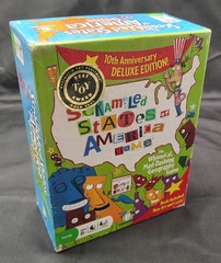 The Scrambled States of America (Deluxe Edition) board game from Gamewright