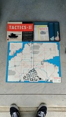 TACTICS * II Board Game Avalon Hill 1961