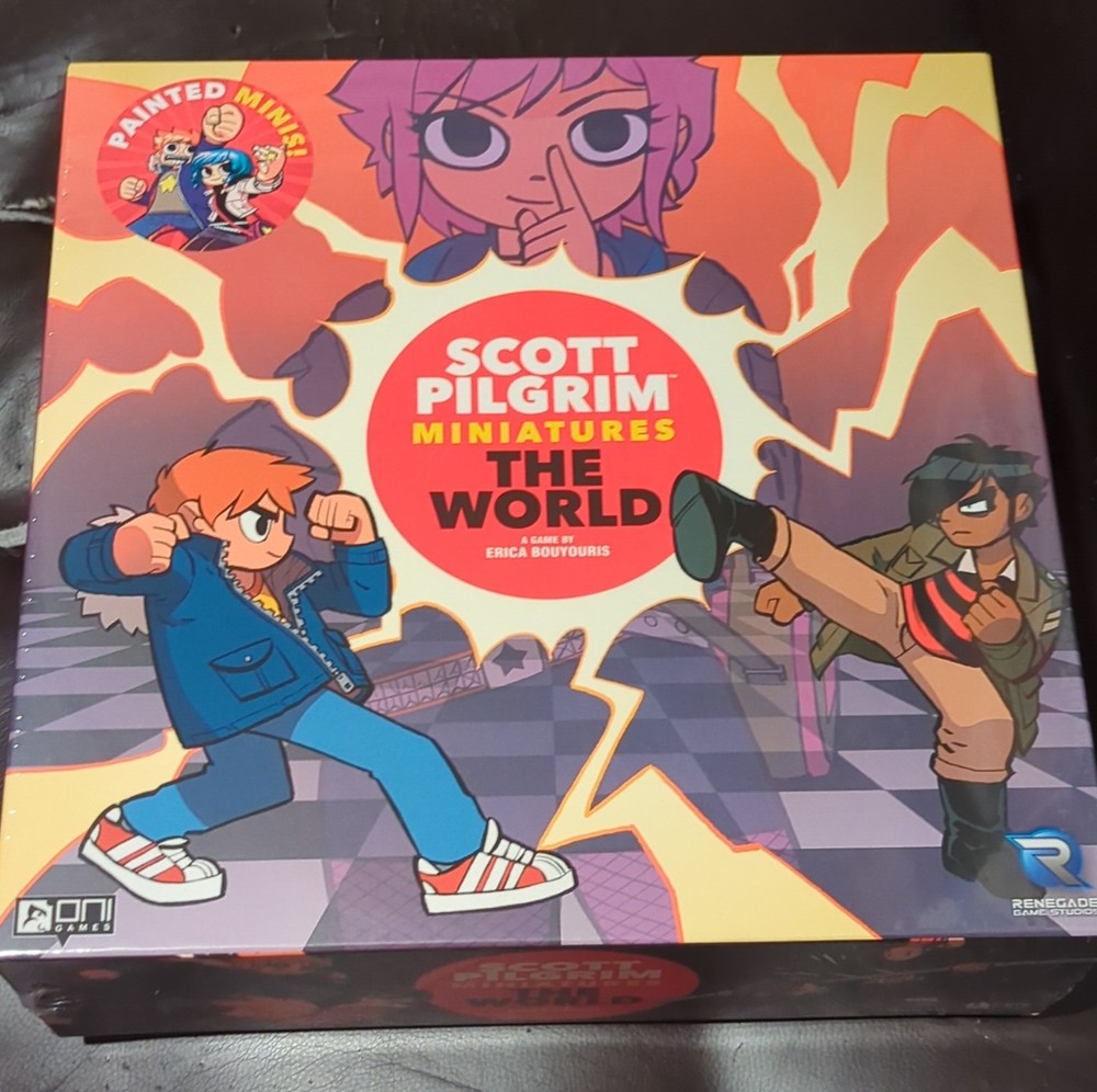 Renegade Game Studios Scott Pilgrim Miniatures Painted Miniatures