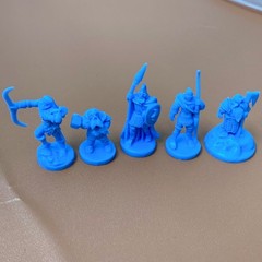 70x Elves Gondar Rohan Elite Wa Ring 2nd Edition Board Game Minis TRPG