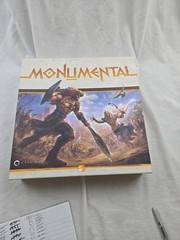 Monumental Core Box Board Game 2-4 Players Ages 14+ Funforge