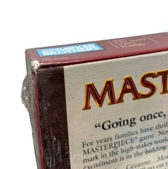 Masterpiece The Classic Art Auction Game 1996 Edition New Sealed Parker Brothers