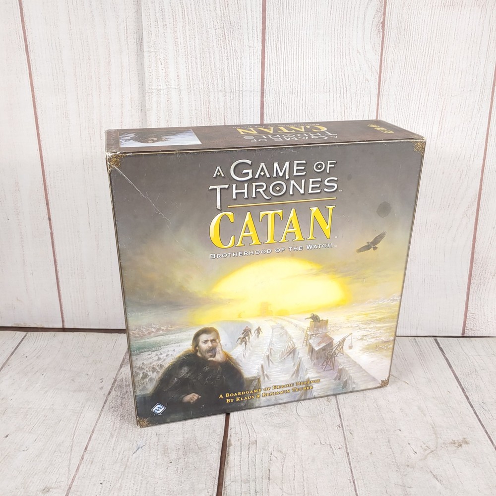 Fantasy Flight Catan A Game of Thrones Brotherhood of the Watch Board Games USED