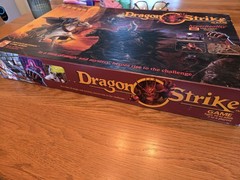 1993 TSR Dungeons & Dragons Dragon Strike Board Game VHS 100% Complete Vintage