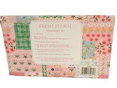 Fresh Floral Dominoes – Set of 28 Cottagecore – Pastel – NIB