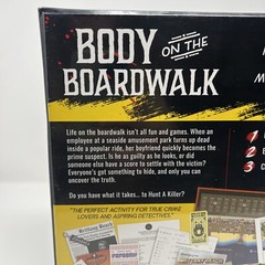 Hunt A Killer Body On The Boardwalk Mystery Game Cooperative Solo True Crime