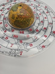 RARE Vtg 1973 Pacific Game Company Columbus Was Wrong Game Board Tartaria Globe