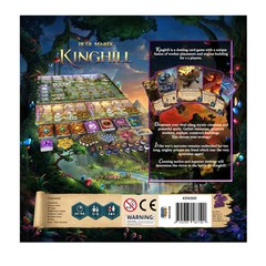 Kinghill Board Game + Wooden Tokens + 2 Double-Layer Player Boards – 7.7/10 BGG