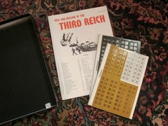 Avalon Hill, Rise And Decline of the Third Reich game, UNPUNCHED /2nd edition