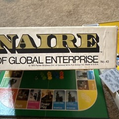 COMPLETE 1973 Billionaire Parker Brothers Game of Global Enterprise Vintage