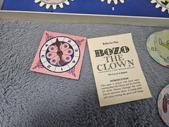 ~ VINTAGE 1967 LARRY HARMON’S BOZO THE CLOWN PARKER BROTHERS BOARD GAME COMPLETE
