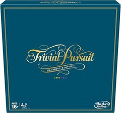 Trivial Pursuit Classic Edition Board Game for Adults and Teens Ages 16 and Up