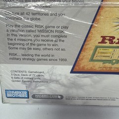 2003 Parker Brothers Risk The Game Of Global Domination Board Game Seal Has Rip