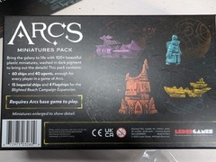 Cole Wehrle’s ARCS: Miniatures Pack 100+ Miniatures Kickstarter OOP *AS NEW*
