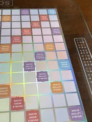 Scrabble AURA Edition Glass Turntable W.S. Game Company Boardgame Box Complete