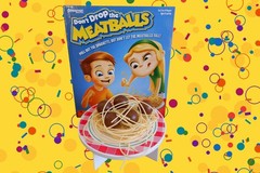 Don’t Drop the Meatballs Pressman Kids Action Board Game Family Fun
