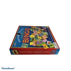 eeBoo United States Map US Geography Bingo Ages 5 Up Educational Game