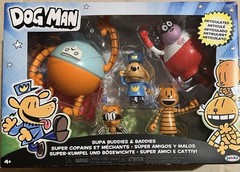 Dog Man 2.5 Scale Action Figures Multipack Wave 4 Jakks Inch Supa Buddies Part