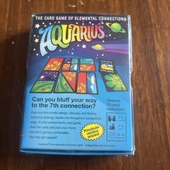 Aquarius v2.0 The Card Game of Elemental Connections Looney Labs – Sealed