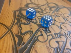 Gift backgammon, handmade wooden “Cossacks” 48 cm💛💙