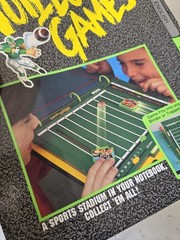 RARE NOS Vintage Tyco Notebook Games Football A Sport Stadium in Your Notebook