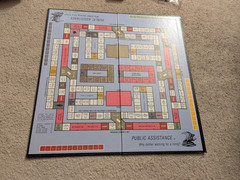 Public Assistance Board Game (1980) Nearly Complete w/ Manual