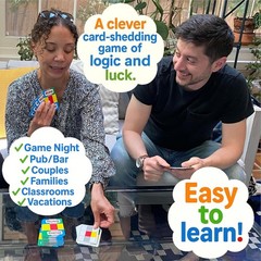 Overlap: Classic Strategic Card Game – Perfect for Couples & Family Gatherings