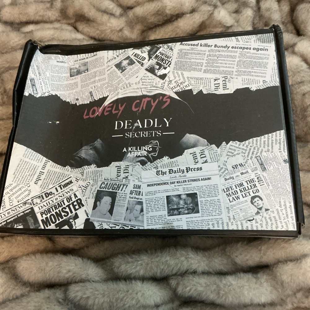 Lovely City’s Deadly Secrets Murder Mystery Game By A Killing Affair