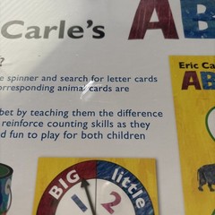 2009 Eric Carle’s ABC Game by University Games Toddlers Preschool NEW Sealed