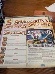 Days of Wonder Smallworld Board Game with 6 Expansions Punched played twice