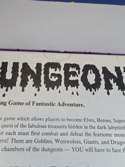 Vintage 1975 TSR Games – Dungeon Board Game – Meggary – Read Description