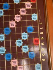 Vintage Franklin Mint Edition Scrabble 1990 Wood TURNTABLE BOARD ONLY