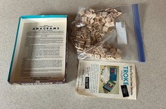 ANAGRAMS Tile Game (Vintage Selchow & Righter) — 1962 Complete In Box