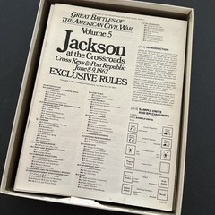 SPI Jackson at the Crossroads/Battle of Corinth War Game 1981