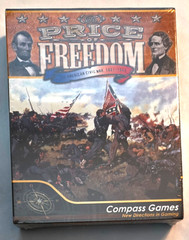 The Price of Freedom American Civil War 1861-1865 Compass Games NEW Sealed