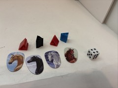Talicor Herd Your Horses Board Game Family Ages 8 & Up 2 to 4 Players