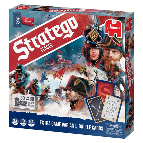 Stratego US Classic Strategy Board Game – Capture the Flag – New & Sealed