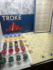 1961 Troke Castle Checkers Board Game by Selchow Righter