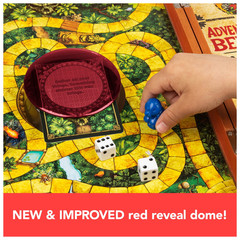 Jumanji the Game Real Wooden Box Edition of the Classic Adventure Board Game